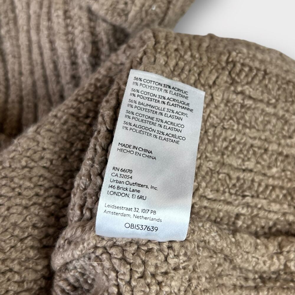 Pilcro Cowlneck Chunky Knit Relaxed Fit Sweater Size Small - Picture 5 of 6